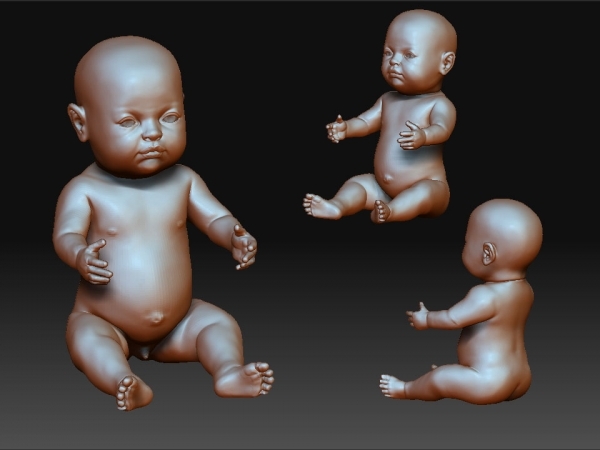 baby 3d model free download